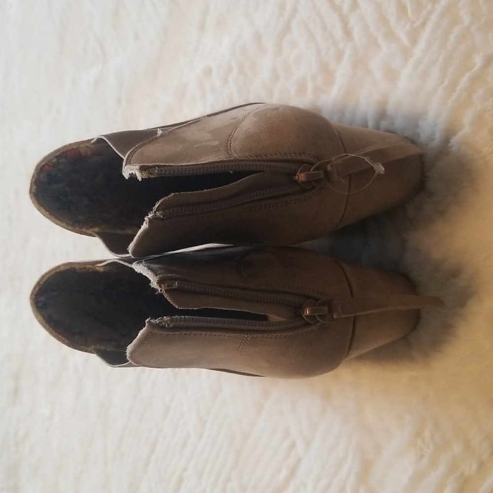 Tan Maurice Ankle Boots Size 11 - Picture 3 of 7